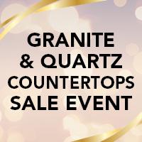 Save on Granite and quartz countertops. Free under-mount sink with purchase