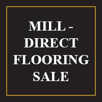 Mill-Direct flooring sale on carpet, vinyl plank, hardwood, tile, countertops and blinds